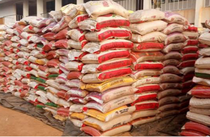 president-buhari-orders-distribution-of-150-trucks-of-seized-rice-to-nigerians